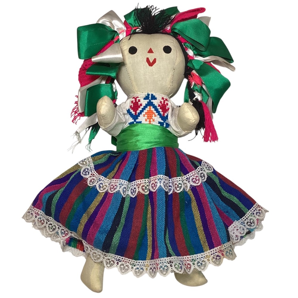 Mexican Rag Doll - Lele Doll - Maria Doll - Muñeca Maria
Mexicana Articulated